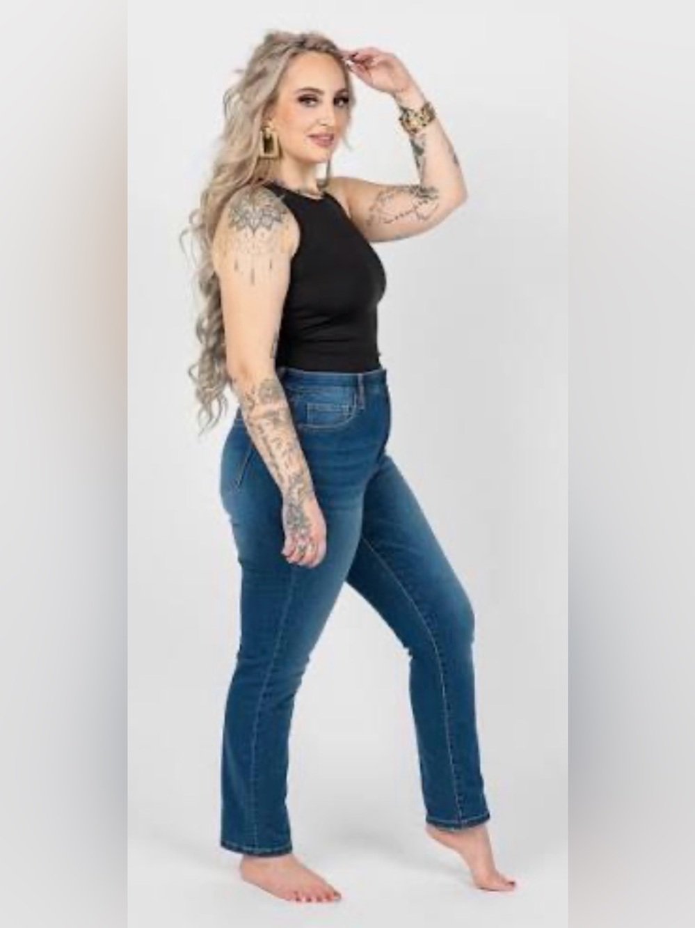 LULAROE High Rise Skinny Jeans size womenās 32